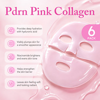 Masque facial en hydrogel au collagène et ADN de saumon YECUCE PDRN pour lutter contre le vieillissement, lifter, raffermir, hydrater et soigner la peau.