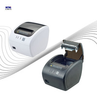 Imprimante thermique 203 Dpi de bonne qualité BZ80UL pour étiquettes, petite et portable, imprimante thermique d'étiquettes à code-barres de 80mm