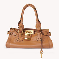 Sac Fourre-Tout Épaule en Cuir Véritable Haut de Gamme pour Femme, Design Classique Rétro à Serrure, Marque de Créateur de Luxe