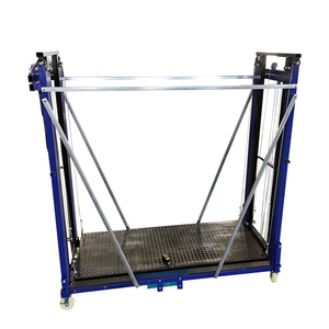 Petit élévateur à ciseaux mobile Échafaudage électrique Télécommande portable en aluminium <span class=keywords><strong>Moteur</strong></span> électrique d'échafaudage de levage - Product Image 4