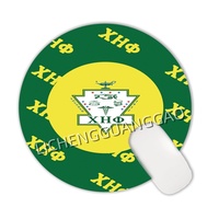 Tapis de souris rond OES Sorority, base en caoutchouc antidérapante, tapis de bureau, surface lisse, tapis de souris pour ordinateur, accessoire pour la maison, meilleure vente