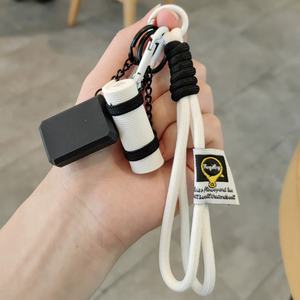 Sangle de téléphone tressée décorative pour les amateurs de mode et de sport, breloques pour sac à dos de sport, chaîne de téléphone, porte-clés mignon pour tapis de yoga, cadeau pour filles - Product Image 3