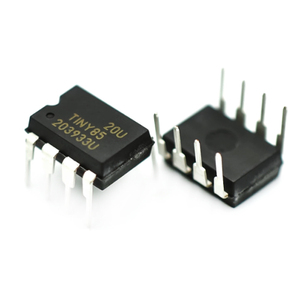 ชิปไมโครคอนโทรลเลอร์ MCU แบบ 8 บิต ATTINY85 ATTINY85-20PU พร้อมหน่วยความจำแฟลช 8kB แบบ Through Hole รองรับแรงดันไฟฟ้า DIP 2.7V ถึง 5.5V - Product Image 1