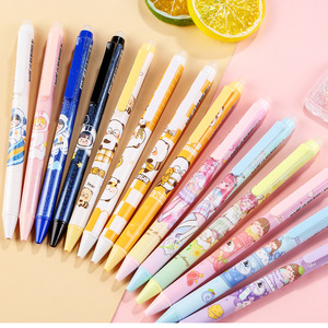 Bán Buôn Hot Bán Sinh Viên Văn Phòng Phẩm Phim Hoạt Hình Sáng Tạo Dễ Thương Thẳng Thanh Trung Tính Xóa Bi Bút Với Tẩy Bộ - Product Image 2