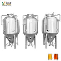 Fermenteur conique en acier inoxydable de haute qualité de 100 litres (100 L) pour la bière, prix de vente du fermenteur
