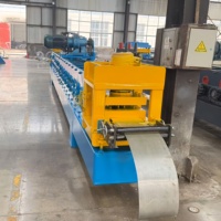 Machine de profilage à froid pour panneaux de rayonnages à palettes à poutres verticales pour entrepôts de supermarchés, à prix avantageux