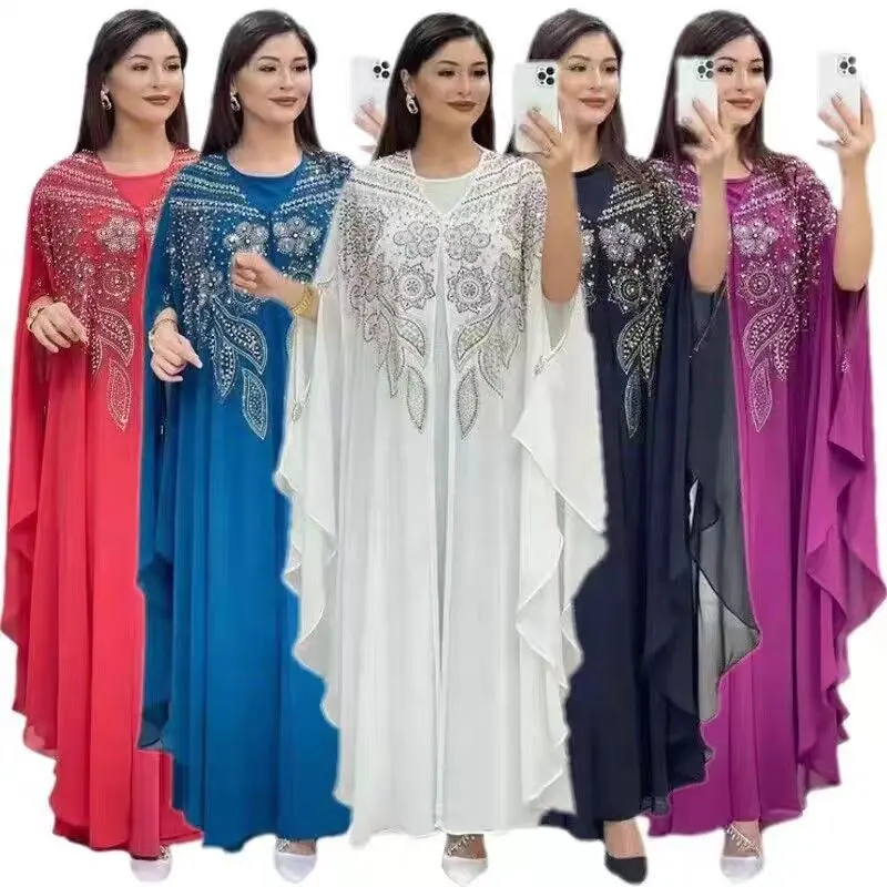 Abaya Dubai Kalkoen Effen Kleur Eenvoudige Bescheiden Kaftan Islamitische Kleding Abaya Dubai Vrouwen Moslim Jurken
