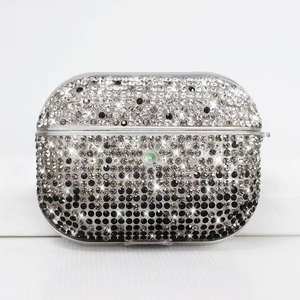 Funda Brillante con Purpurina de Diamantes para Auriculares Inalámbricos para AirPods Pro 4 para AirPods 3, Funda Protectora Transparente de Lujo - Product Image 4