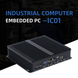 올인원 제어용 임베디드 산업용 미니 PC 코어 I3, DDR3L 1600/1333 최대 8G 지원, 2LAN, Win 7/8/10/11 호환 - Product Image 2