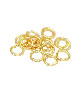 Korea позолоченный, оптовая продажа, металлическое китайское ожерелье, аксессуары для ожерелий, цепочки из цельного шарика, латунная Ювелирная цепь