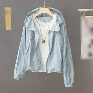 Chaquetas Ligeras para <span class=keywords><strong>Mujer</strong></span>, Primavera, Verano y Otoño, Chaquetas Cortas Informales Tipo Gabardina - Product Image 6
