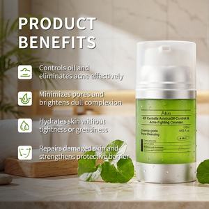 <span class=keywords><strong>โฟม</strong></span><span class=keywords><strong>ล้าง</strong></span><span class=keywords><strong>หน้า</strong></span>สูตรอ่อนโยนสำหรับผิวเป็นสิว ด้วยสารสกัดจากกรดอะซิแอติกและใบบัวบก ช่วยควบคุมความมัน ลดสิว ผิวกระจ่างใส ทำความสะอาดล้ำลึก และเติมความชุ่มชื้น - Product Image 4