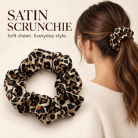 Lot de chouchous en satin surdimensionnés, élastiques pour cheveux, attaches pour queue de cheval pour femmes