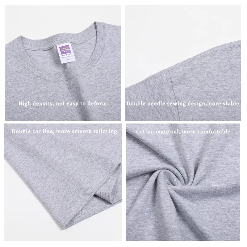 पुरुषों के लिए कस्टम यूनिसेक्स खाली सादे सादे टी शर्ट और आकार के पुरुषों के लिए टी-शर्ट सबलिमिनेशन स्क्रीन प्रिंट टी-शर्ट