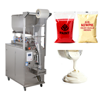 Machine de remplissage verticale pour sachets préformés de sauce tomate et de pâte d'arachide |   Conception anti-goutte, adaptée aux matériaux visqueux