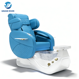 Sillón de Pedicura de Diseño Original, Lujoso, con Masaje por Airbag, Spa de Manicura, Sillones de Pedicura con Spa de Pies Magnético Personalizado con Bomba - Product Image 6