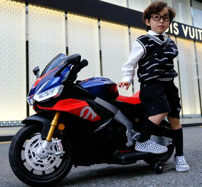 24V Aprilia RSV4 Licensed Kids Electric Ride on Motorcycle
