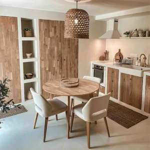 Ensemble de meubles de cuisine modulaires écologiques de style chinois YALIG avec robinet, finition brillante haut de gamme, design ignifuge - Product Image 3