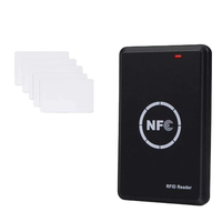 Programmeur NFC USB, porte-clés ABS, carte d'identification EM UID 4305 T5577, lecteur/graveur intelligent RFID, duplicateur pour 125KHz 13.56MHz