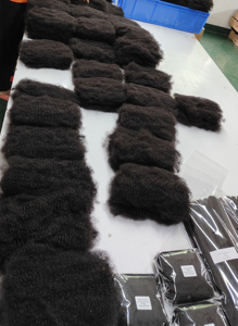 Cheveux Naturel Afro Kinky Bulk Human Hair Wick for Natural Locs Extensions Dreadlocks Braiding Hair - Product Image 5