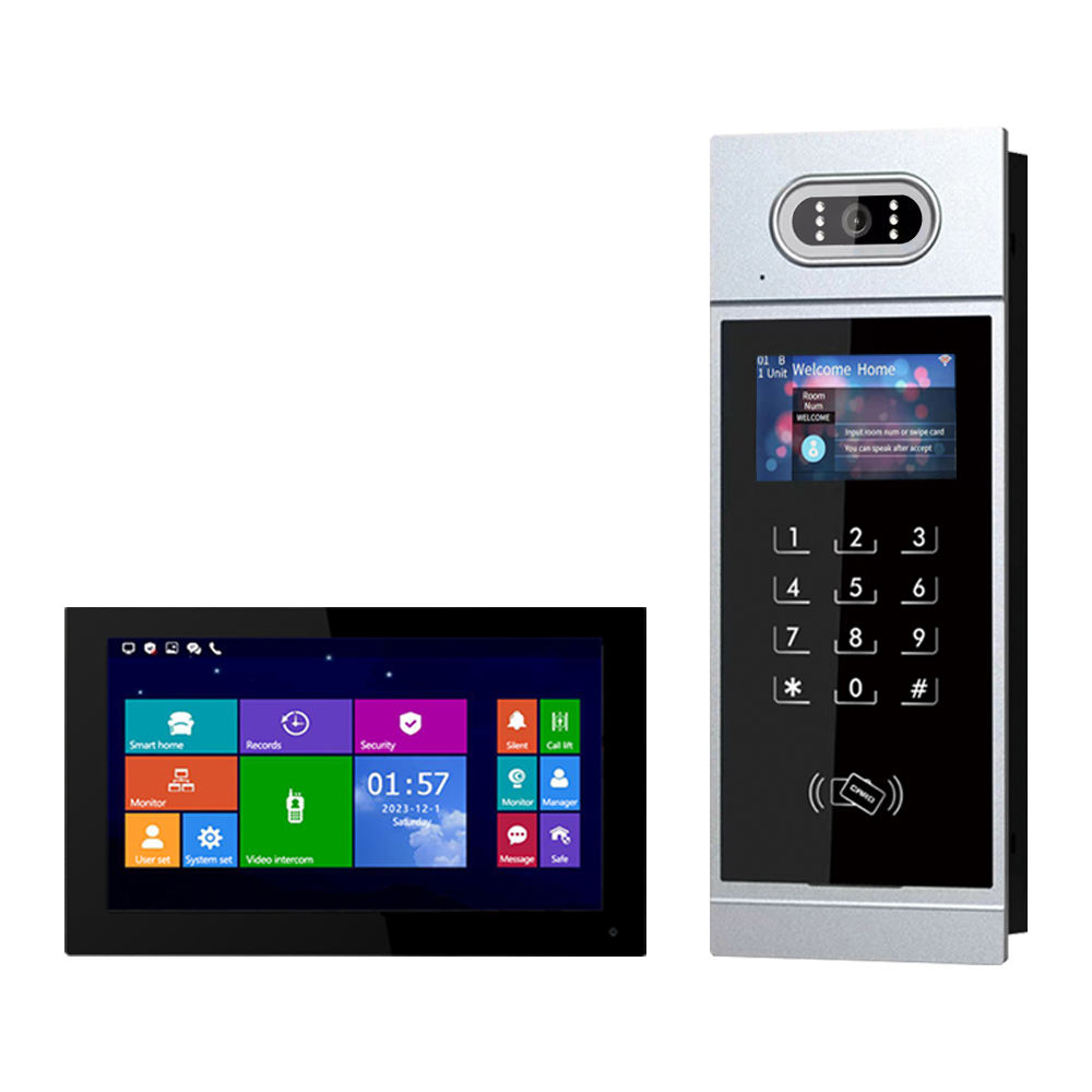 1outdoor staion+1monitor+1power supply+1POE