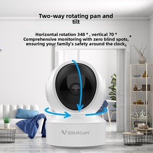 Kamera CCTV Nirkabel Kamera Jaringan untuk Fluorite Cloud Kamera <span class=keywords><strong>WiFi</strong></span> Nirkabel Dalam Ruangan Tampilan Panorama 360 Derajat Rumah Jarak Jauh - Product Image 4