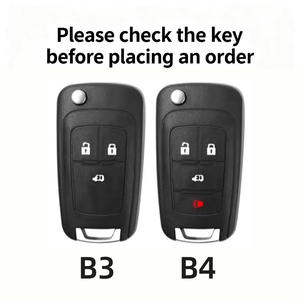 Étui de <span class=keywords><strong>clé</strong></span> de voiture intelligent à 3 boutons en TPU pour <span class=keywords><strong>Chevrolet</strong></span> Spark Cruze <span class=keywords><strong>Orlando</strong></span> Aveo Holden Barina TM Cruze Trax Colorado Pièces automobiles - Product Image 4