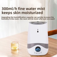 Humidificateur intelligent à humidité constante 4L, à brume froide, pour table, avec télécommande tactile, pour hôtel, bureau, commerce, maison