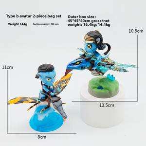 Figura <span class=keywords><strong>de</strong></span> Acción <span class=keywords><strong>de</strong></span> PVC <span class=keywords><strong>de</strong></span> <span class=keywords><strong>Avatar</strong></span> BOTO, Versión Q <span class=keywords><strong>de</strong></span> Anime, Juguete Coleccionable Personalizable con Logotipo Personalizado - Product Image 5