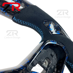 พวงมาลัยหนังแท้คาร์บอนไฟเบอร์แบบสปอร์ตตกแต่งสำหรับรถยนต์ฮอนด้า ซีวิค เจเนอเรชั่นที่ 11 - Product Image 5