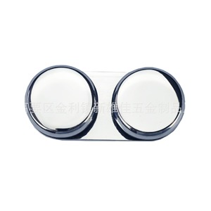 Zinc Alloy Glass <b>Clamp</b> Oval Mirror <b>Light</b> Wall Mount For Shower Room Door Fixing Link XXJ-9658 - Product Image 4