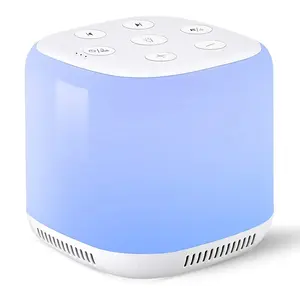 OEM usb rechargeable 16 buttons multi sounds sleeping night light rest sleep bird white noise sound machine for adults kids