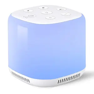 Máquina de sonido de ruido recargable por usb para niños y adultos, dispositivo de descanso de luz nocturna para dormir, 16 botones