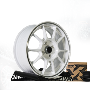 Rueda Ligera de Aleación de Aluminio Multirradio 3R WedSport TC1505X Blanca 15x6.5 4H100 ET40 Mejora para Coche 03683-M16 Malasia - Product Image 6