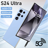 Nuevo S24 Ultra Original, Versión Global Internacional, Teléfono Inteligente 5G LTE CDMA, Resolución HD, Cámara Trasera de 108MP, Francés, Español