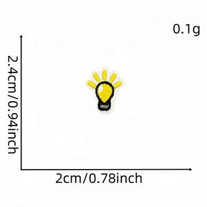 แพทช์ปักลายคอมพิวเตอร์รูปซามูไรตลกๆ สีดำ แบบรีดติด - Product Image 6