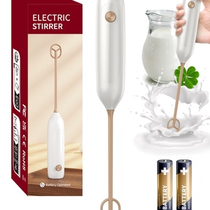 Electric Coffee Mixer Electric Whisk Battery-operated Milk Powder Mixer Electric Milk Frother for Matcha - Product Image 6