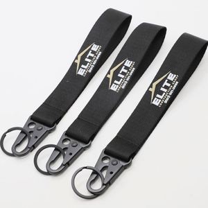 Custom Printed Nylon Keychain <b>Lanyard</b> with Eagle Claw Hook for Construction Business Gift Wholesale Short <b>Lanyards</b> - Product Image 1