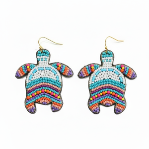 ต่างหูลูกปัดทะเลทำด้วยมือแบบคลาสสิกประดับด้วยลูกปัดไข่มุกอินเดียเครื่องประดับแฟชั่นงานปาร์ตี้งานแต่งงานห่วงเพชร - Product Image 1