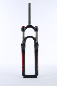 Fourche de vélo 26 pouces Navigate, amortisseur à huile et gaz, commande au niveau de l'épaule, fourche avant à commande par câble, en alliage - Product Image 5