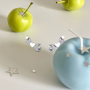 <span class=keywords><strong>Pendientes</strong></span> <span class=keywords><strong>de</strong></span> oso minimalistas <span class=keywords><strong>de</strong></span> joyería fina premium Touses, surtidos, con contorno hueco, apilables, <span class=keywords><strong>de</strong></span> cristal, accesorios <span class=keywords><strong>de</strong></span> alta gama para mujer - Product Image 3
