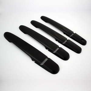 Black ABS <strong>Car</strong> <strong>Door</strong> Handle Cover <strong>Protector</strong> Without Sensor Holes for Toyota Rush Accesorios 2018 2019 2020 2021 - Product Image 3