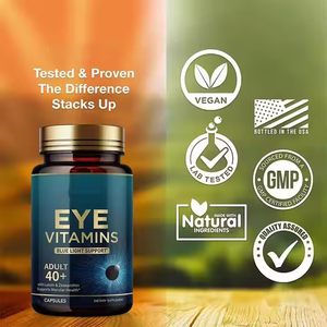 Suplemento de cápsulas para la salud ocular para adultos que contiene luteína, zeaxantina, zinc, vitamina C E, compatible con la sequedad de la visión - Product Image 3