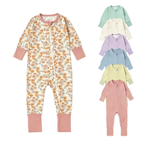 Grote voorraad op maat gemaakte baby slaapkleertjes 100% biologisch katoen huidvriendelijke rompers zachte peuter kind pyjama's
