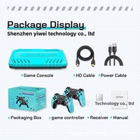 Nouvelle console de jeu domestique transfrontalière U36 HD 24G sans fil pour jeux rétro PSP TV 128 Go