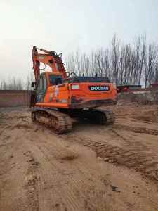 Excavatrice sur chenilles Doosan DX260 d'occasion économique avec moteur Daewoo Doosan d'origine, certifiée CE, pompe hydraulique KYB et brise-roche - Product Image 3