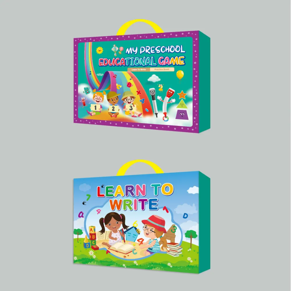 Mis Libros Personalizados para niños en edad preescolar, libros de educación temprana para niños de 0 a 3 años, juguetes para bebés con bolígrafo, libro ocupado