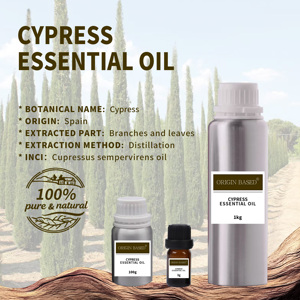 Aceite Esencial de Ciprés Puro (Cupressus Sempervirens) |   <span class=keywords><strong>Astringente</strong></span> Potente para <span class=keywords><strong>Piel</strong></span> <span class=keywords><strong>Grasa</strong></span> y Soporte para Venas Varicosas - Product Image 2