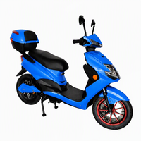 Bicicleta Eléctrica Urbana con Batería de Plomo-Ácido de 48V, Cuadro de Acero de 3 Velocidades, Ruedas de 16 Pulgadas, Motor en el Buje Trasero, hasta 50 km/h, Autonomía de 31-60 km