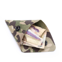 Pochette à monnaie tactique en triangle avec logo personnalisé Pochette utilitaire compacte Mini Molle Noir Kaki CP Multicam
